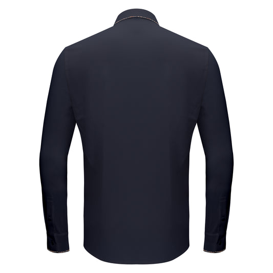 Modern Class Button up shirt-NAVY
