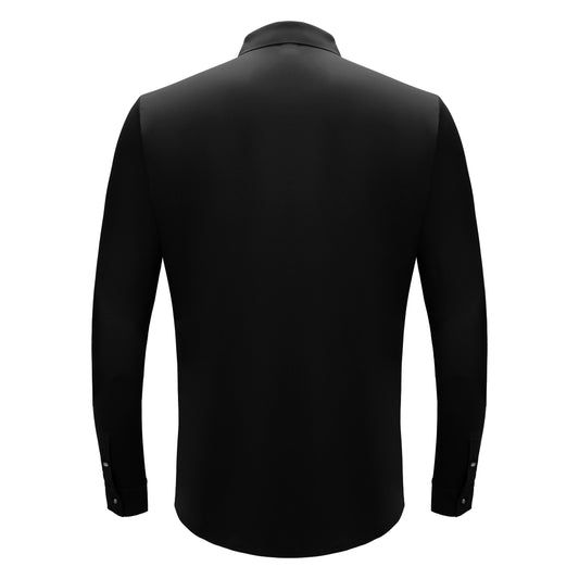 Camisa abotonada Prime Valor - NEGRO/PLATA