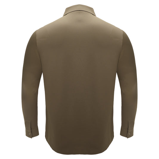 Zenith Zip Shirt-KHAKI