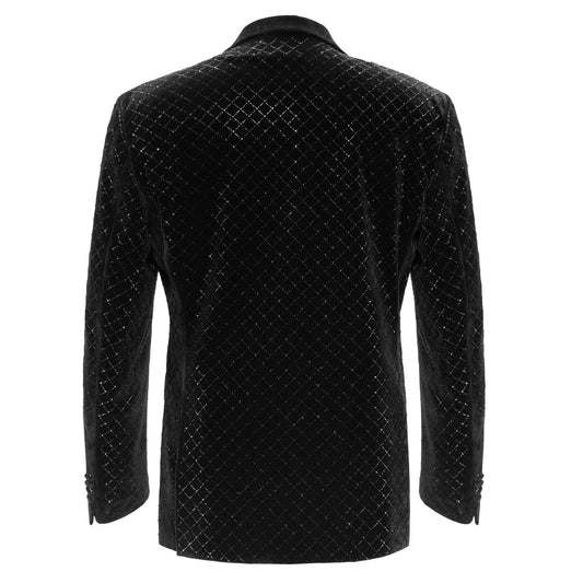 Opulent Outfit Blazer-BLACK/BLACK