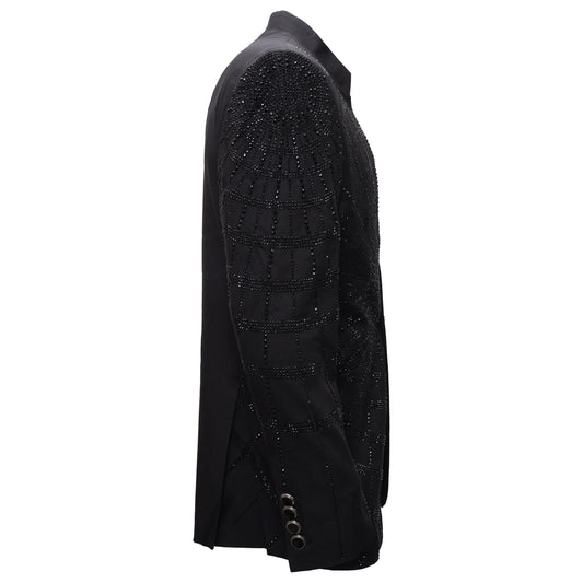 Mandala Blazer Jacket BLACK/BLACK
