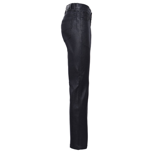 Milano Luxe Coated Denim pant-LUREX