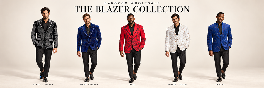 BAROCCO men's blazers wholesale collection