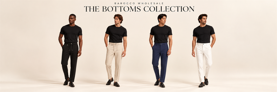 BAROCCO wholesale men's bottoms – pants and jeans, Los Angeles