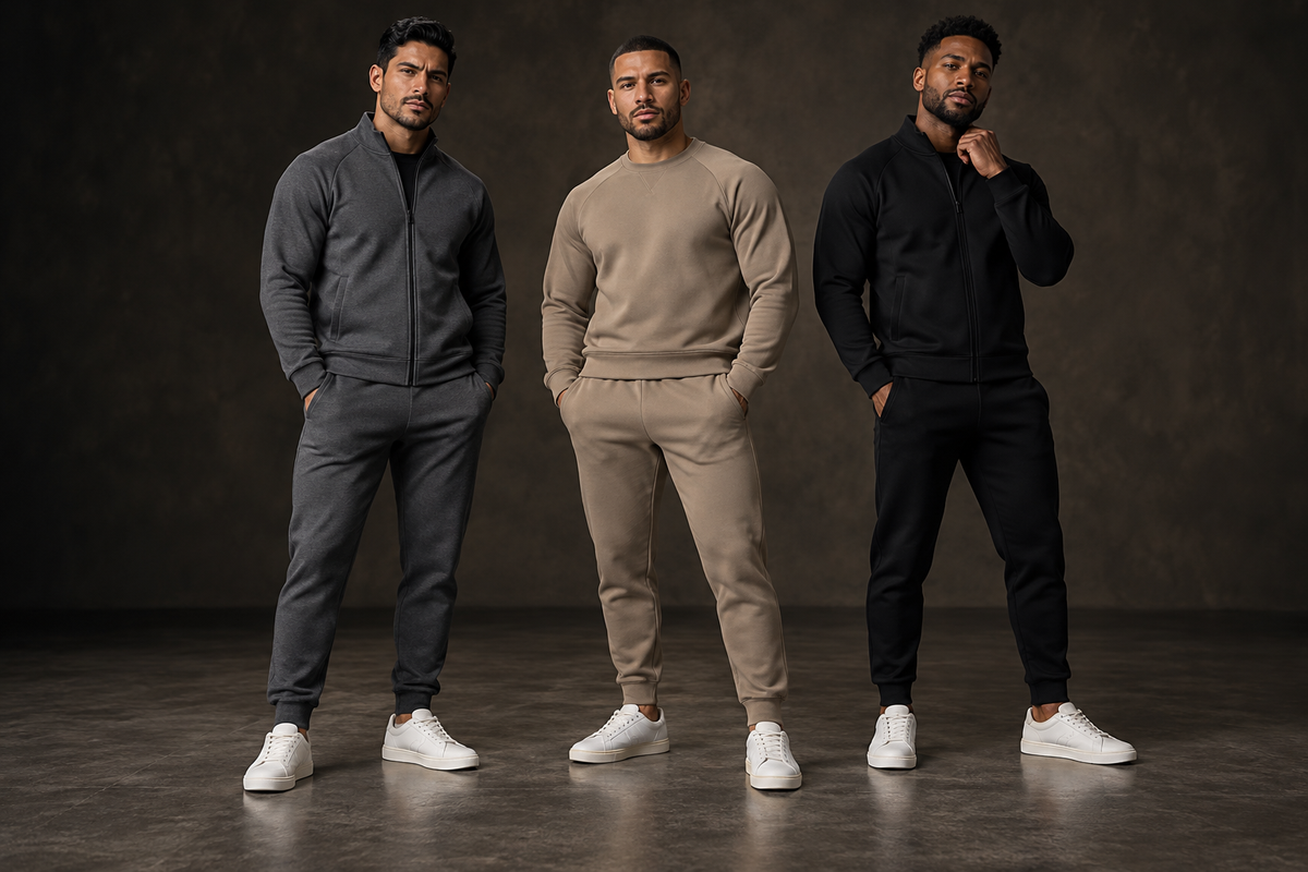 Wholesale men's jogging sets – BAROCCO Los Angeles