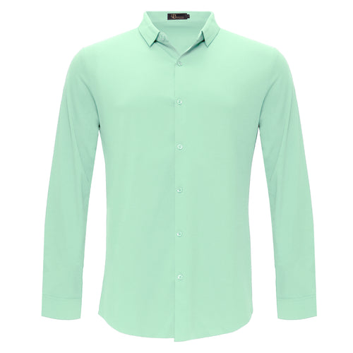 Camisa elástica Barocco Ascend - MENTA