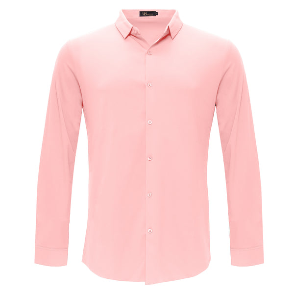 Camisa elástica Barocco Ascend - ROSA