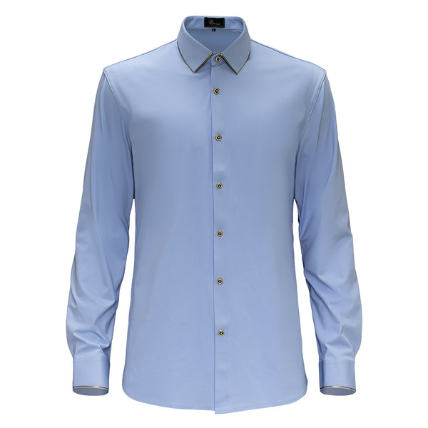 Camisa abotonada Imperial Essence - AZUL CLARO