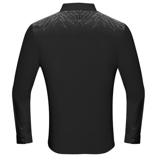 B342 - Heavenly Wings-BLACK/BLACK