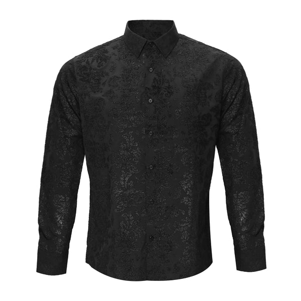 Camisa abotonada Cool Confidence - NEGRA