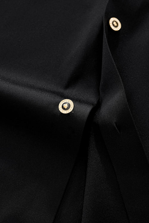 B380-Gemstone Crest Performance Shirt-BLACK – view 4