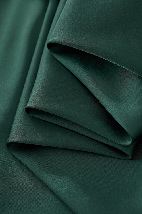 B400 - SIGNATURE SATIN STITCHLESS LS Shirt-FOREST GREEN – view 5