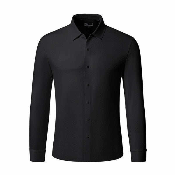 B403 - Axis Stitchless Shirt-BLACK