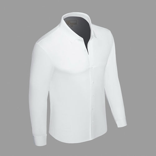 Camisa sin costuras Axis - BLANCA – view 1