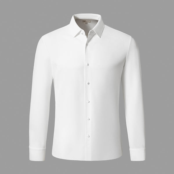 Camisa de manga larga TechFlex sin costuras - BLANCA