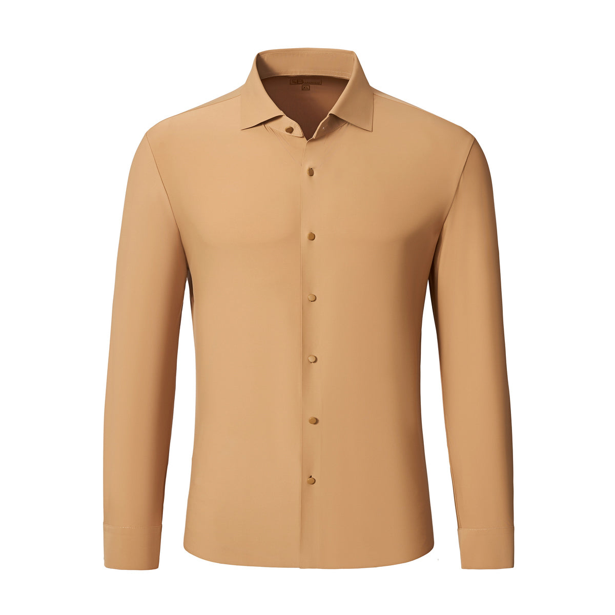 B415 - AeroFlex Stitchless LS Shirt-KHAKI – BAROCCO wholesale shirts