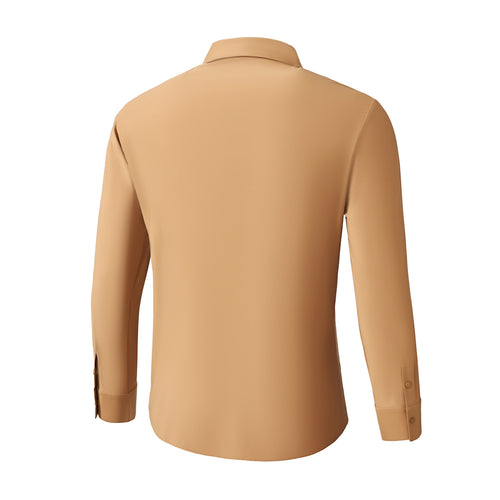 B415 - AeroFlex Stitchless LS Shirt-KHAKI – view 2