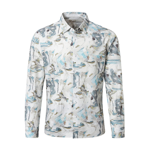 Camisa de manga larga DriftPrint Performance - MULTICOLOR