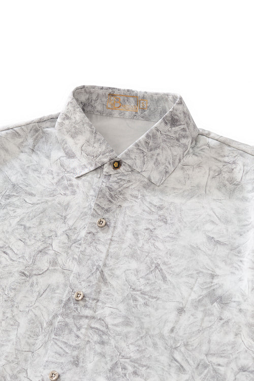 B424-Marbled Mist Shirt-GREY – view 2