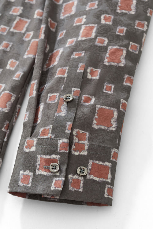 B429-Floating Square Shirt-GREY – view 4