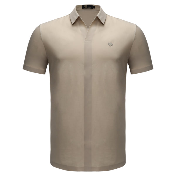 B559 - The Silhouette SS Polo-IVORY