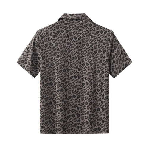 B580 - Arden Camp Collar Shirt-GREY – view 1