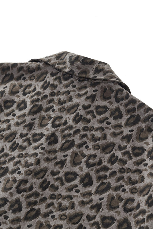 B580 - Arden Camp Collar Shirt-GREY – view 3