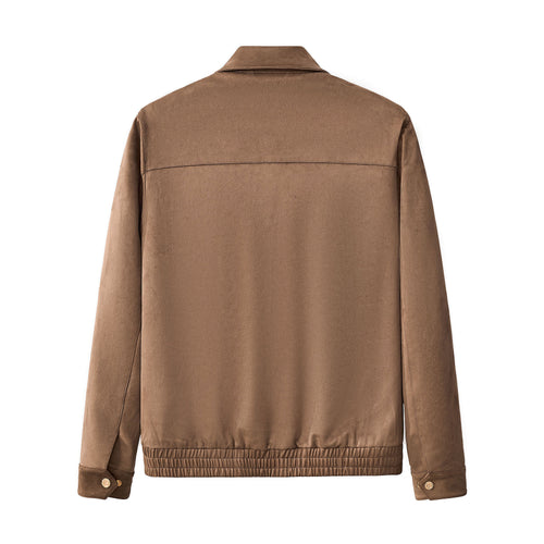 BPJ621 - Helix Utility Zip Jacket-BROWN – view 2