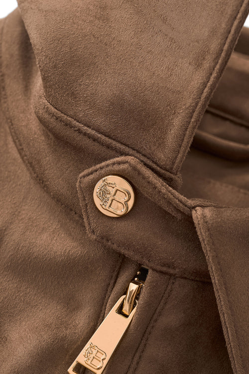 BPJ621 - Helix Utility Zip Jacket-BROWN – view 5