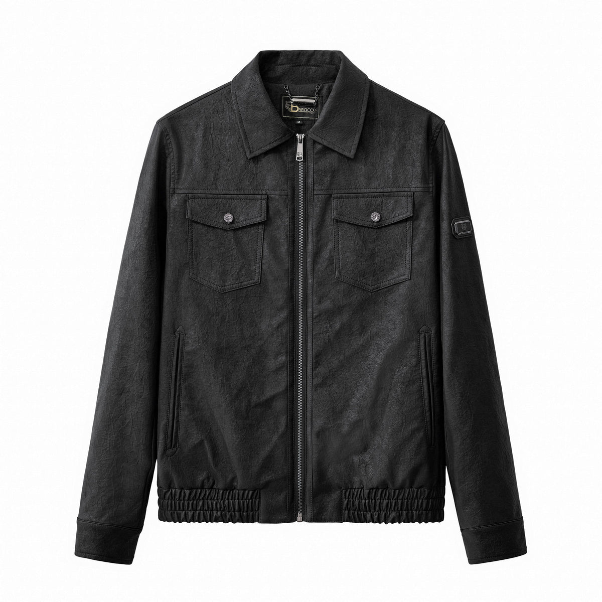Chaqueta Vanguard Utility con cremallera - NEGRA – BAROCCO wholesale menswear
