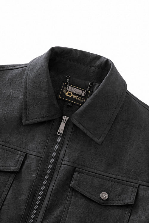 Chaqueta Vanguard Utility con cremallera - NEGRA – view 4
