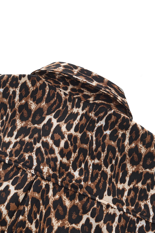 BPJ627 - Leopard Statement Jacket-LEOPARD – view 4