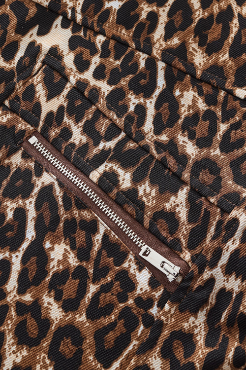 BPJ627 - Leopard Statement Jacket-LEOPARD – view 7
