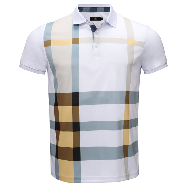 Polo clásico con encanto - BLANCO