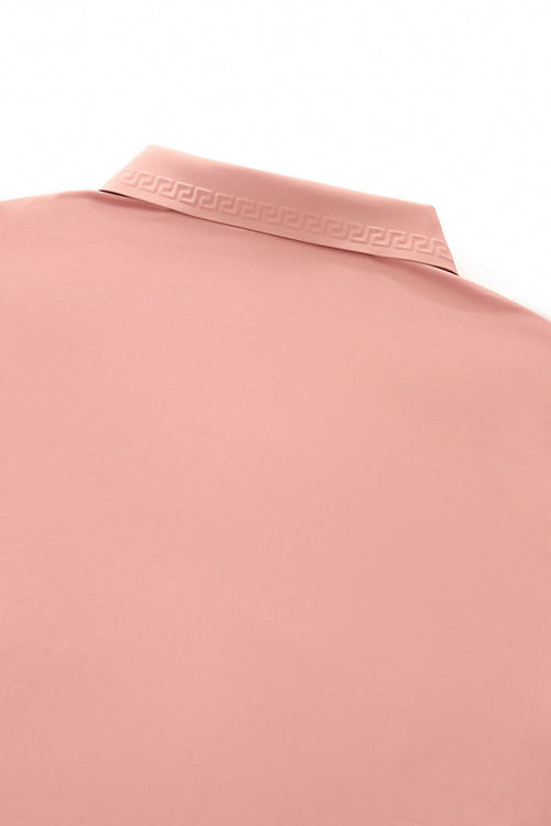 BSP628-Embossed Placket Performance Polo – El Baron-BRICK – view 6