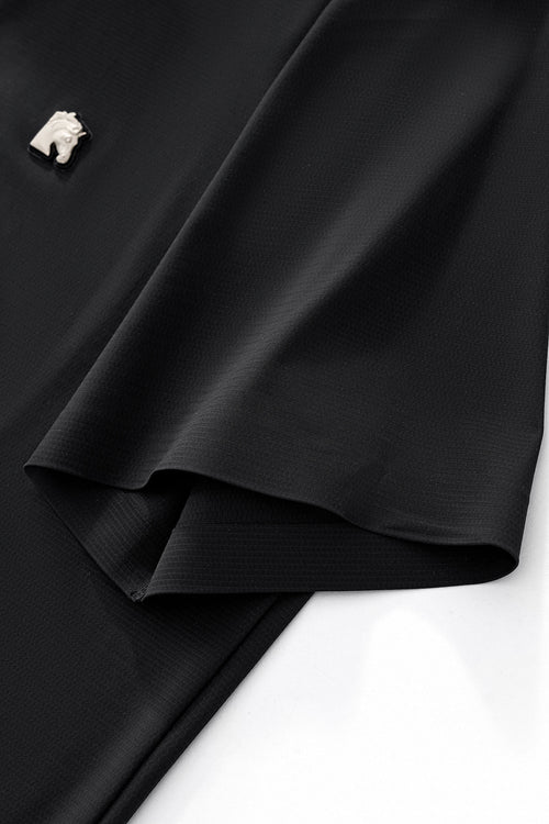BSP630-Zip Placket Performance Polo – El Baron-BLACK – view 4