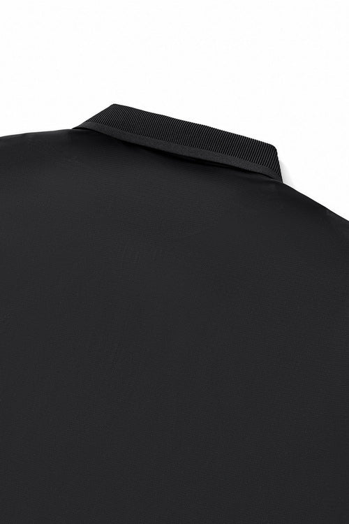 BSP630-Zip Placket Performance Polo – El Baron-BLACK – view 7