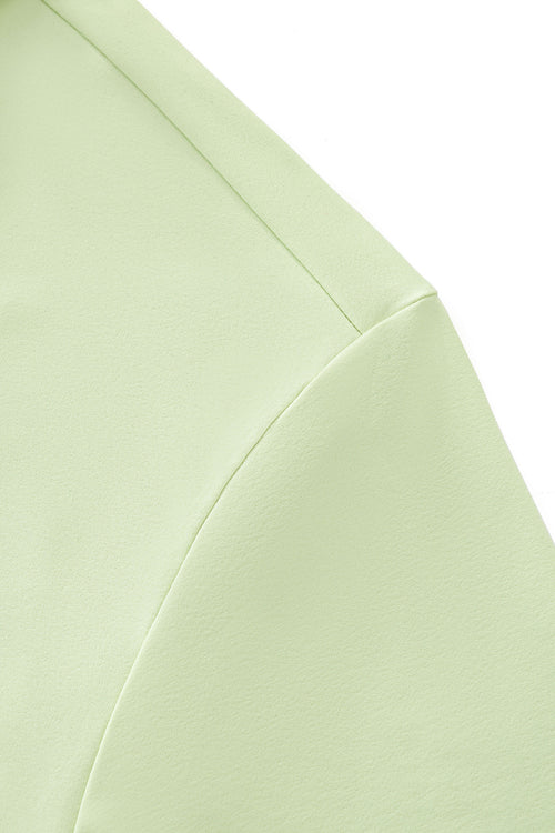 BSP633-Stripe Collar Performance Polo – El Baron-GREEN – view 3