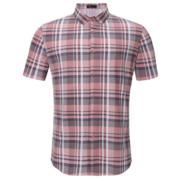 Camisa de manga corta Square Up - ROJA