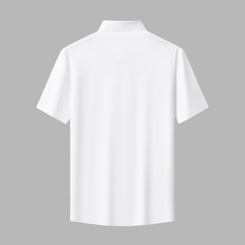 BSS922-Imperial Flight SS Shirt-WHITE/SILVER – view 1