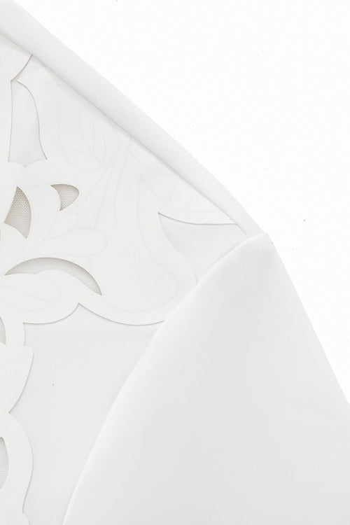 BSS929-Rose Veil Performance Shirt-WHITE – view 3