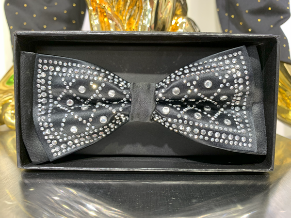 Corbatas elegantes - NEGRO/PLATA