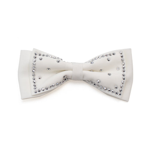 BW415 - Classy Knots-WHITE/SILVER
