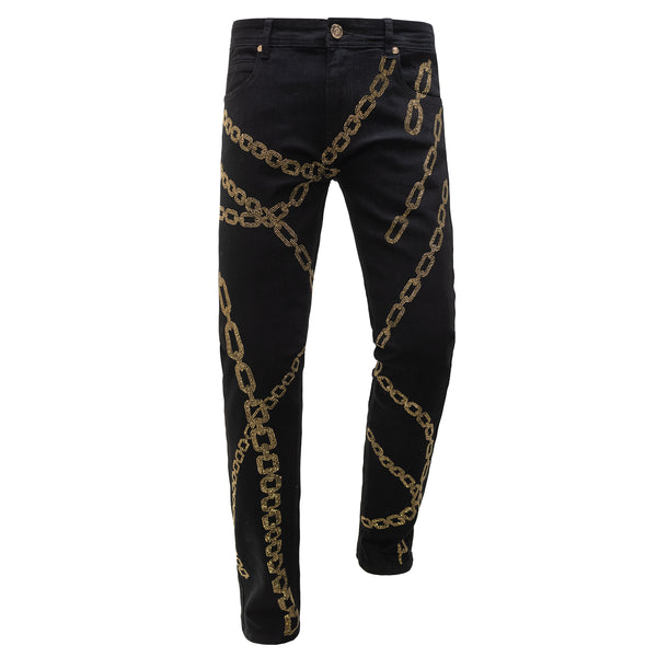 Enlaces dorados - Ático Century - NEGRO/ORO