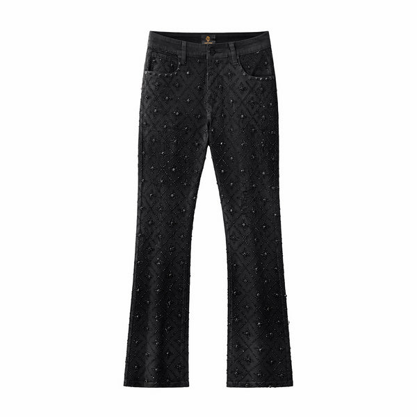 Pantalón vaquero Radiant Embl – Century Penthouse - NEGRO
