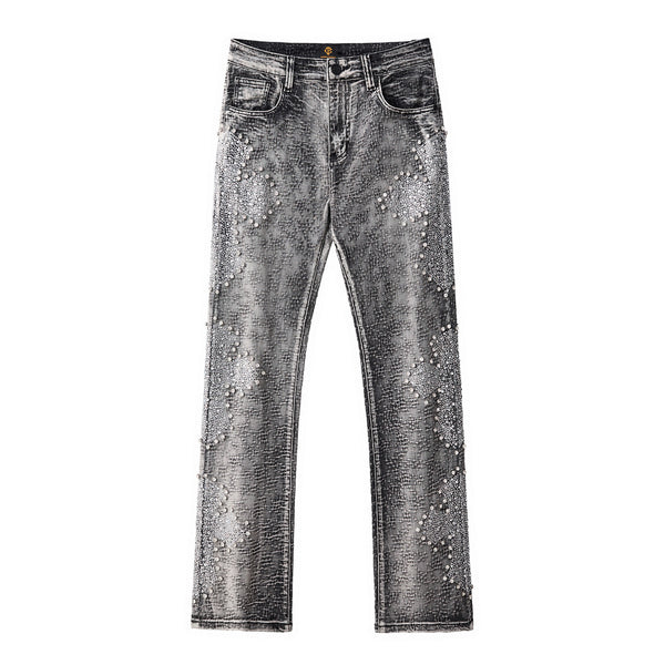Pantalón vaquero Sanctum Cross – Century Penthouse-GRIS