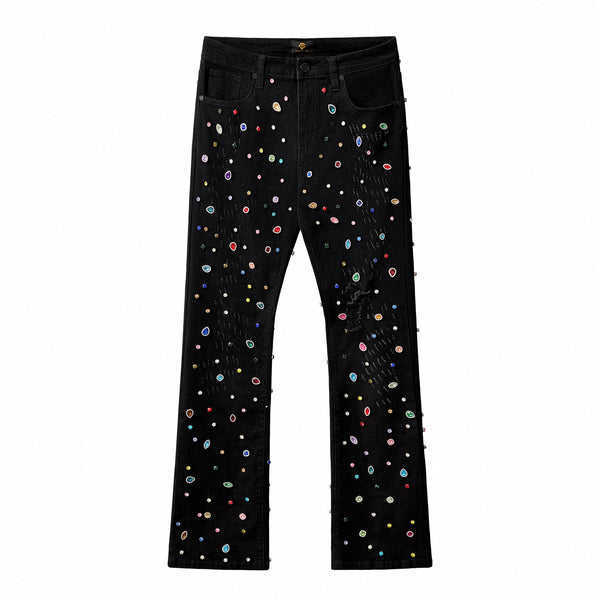 Pantalón vaquero Prism Gem – Century Penthouse - NEGRO