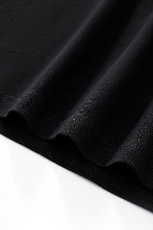 CPS215-Cascade Stone SS Shirt-BLACK/GOLD – view 6