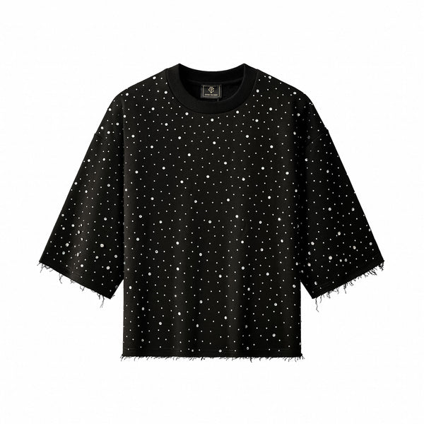 CPT212 - Stellar Scatter Sweatshirt – Century Penthouse-BLACK/SILVER