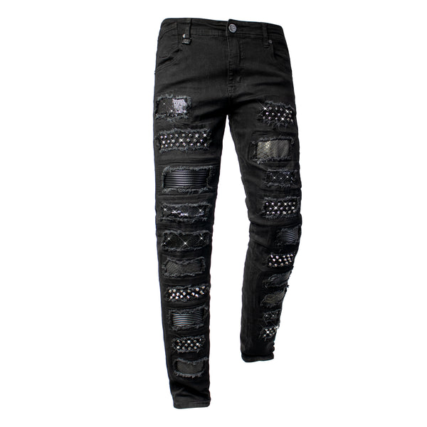Pantalones vaqueros CITY DAZE - NEGRO